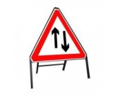 600mm Two Way Traffic Sign